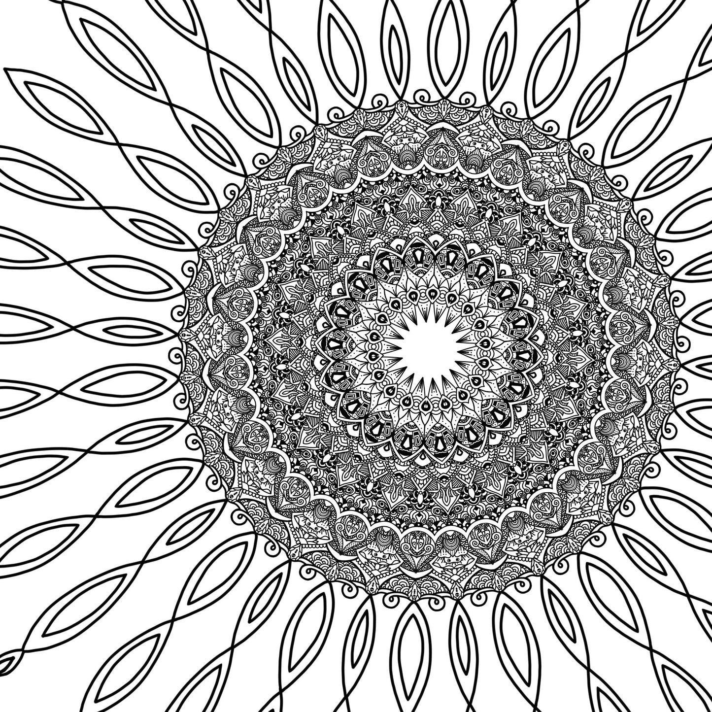Mandala 1 - Art by immyt