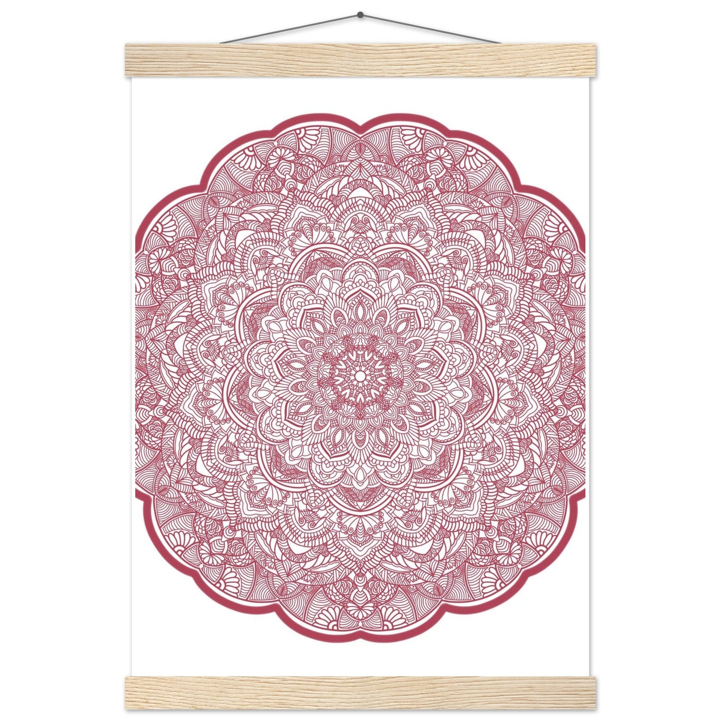 Radiant bloom Poster with Hanger A3 (29.7 x 42 cm) - Art by immyt