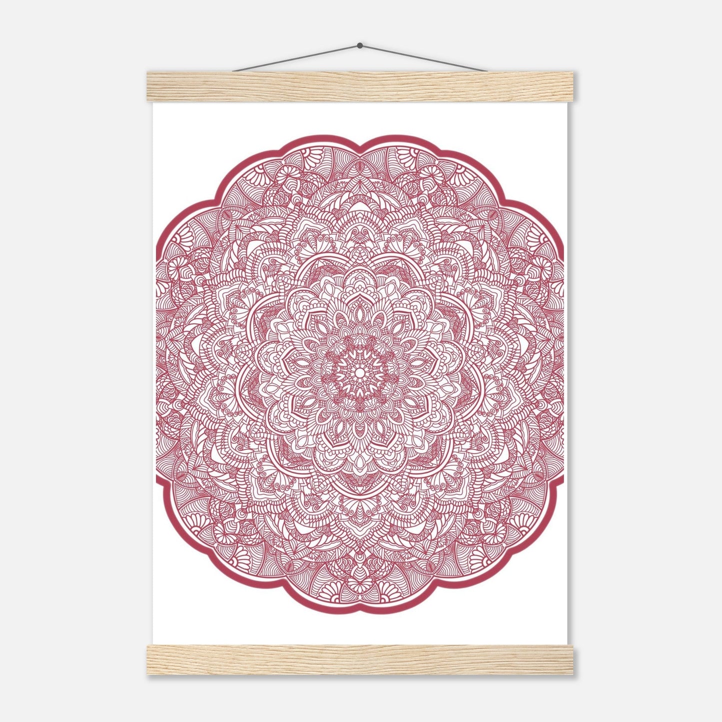 Radiant bloom Poster with Hanger A3 (29.7 x 42 cm) - Art by immyt