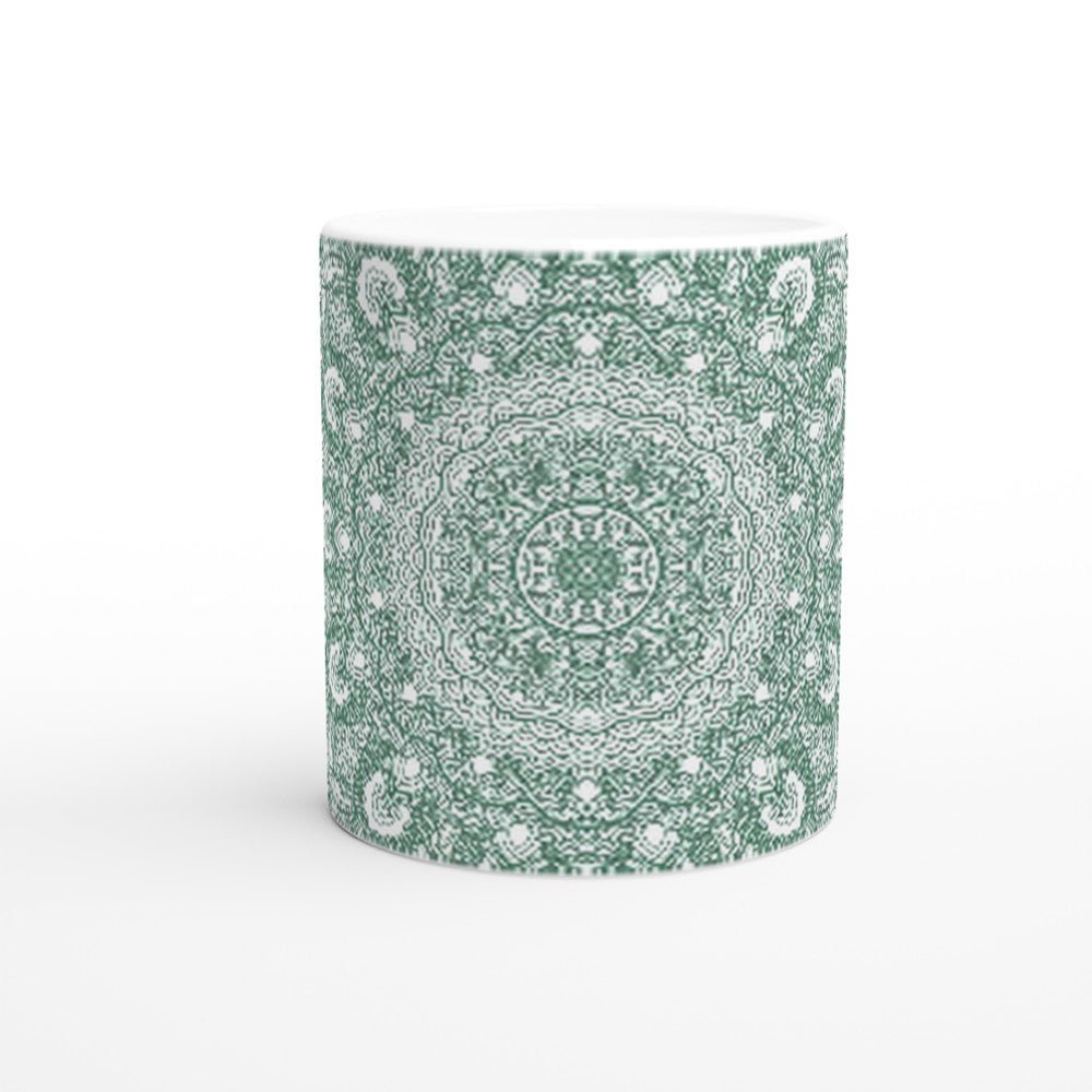 White 11oz Ceramic Mug - Art by immyt